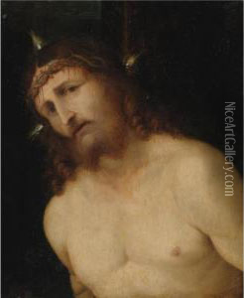 Ecce Homo Oil Painting - Lorenzo Lotto