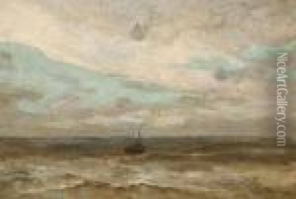 Marine Oil Painting - Adrien Le Mayeur De Merpres