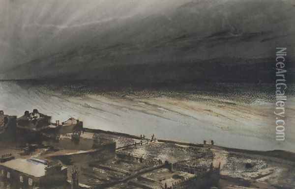 Marine Terrace Jersey Oil Painting - Victor Hugo