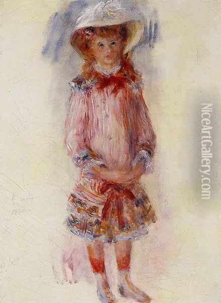 Georgette Charpentier Oil Painting - Pierre Auguste Renoir