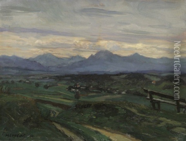 Fohntag Oil Painting - Wilhelm Hempfing