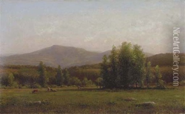 Landscape Vista Oil Painting - Henry A. Ferguson