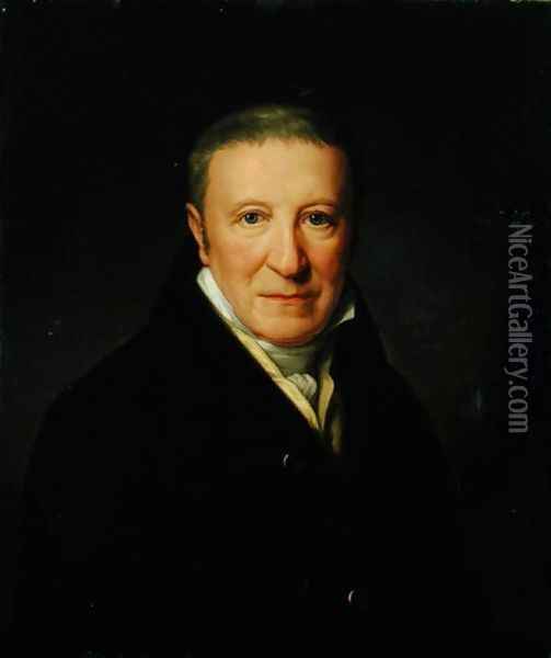 Canon Friedrich Johann Lorenz Meyer 1760-1844 Oil Painting - Friedrich Carl Groger