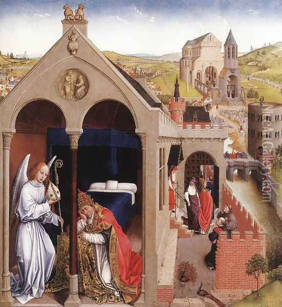 Descent from the Cross [detail 1] Oil Painting - Rogier van der Weyden