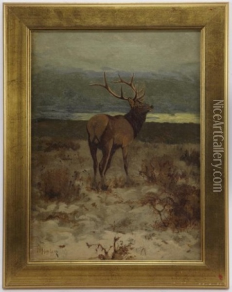 Fraser Valley Colorado Oil Painting - John Dare Howland