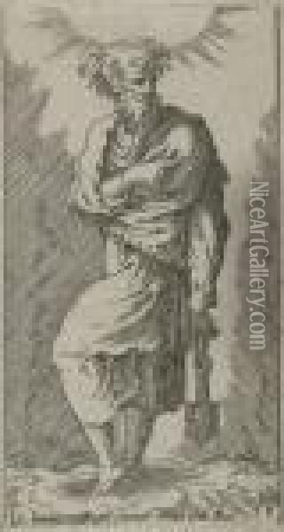 Apostel Oil Painting - Girolamo Francesco Maria Mazzola (Parmigianino)