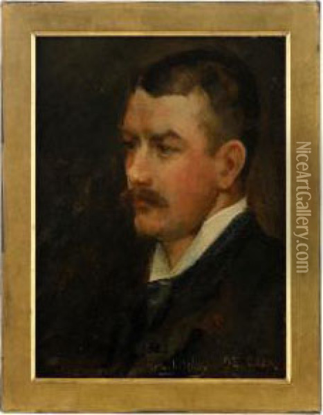 Portrait Of A Gentleman Oil Painting - Pierre Troubetzkoy