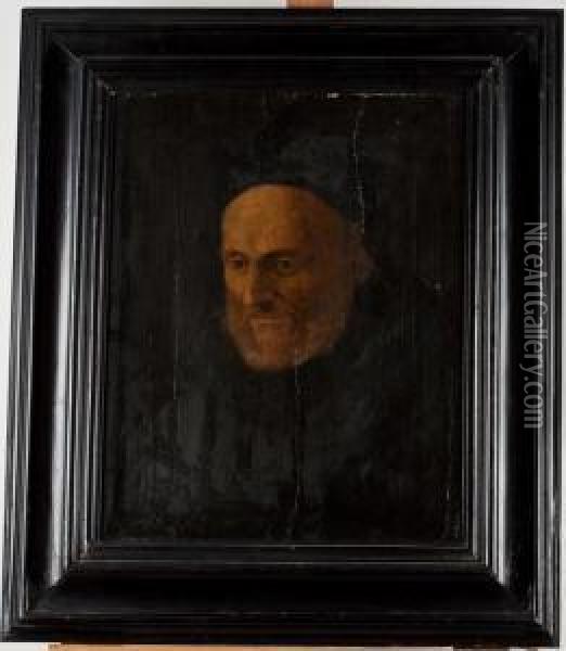 Portrait Of Fillippo Benizi, Canon Of Pisa Oil Painting - Andrea Del Sarto