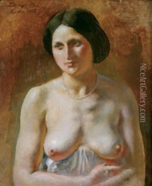 Nude Oil Painting - Albert Besnard