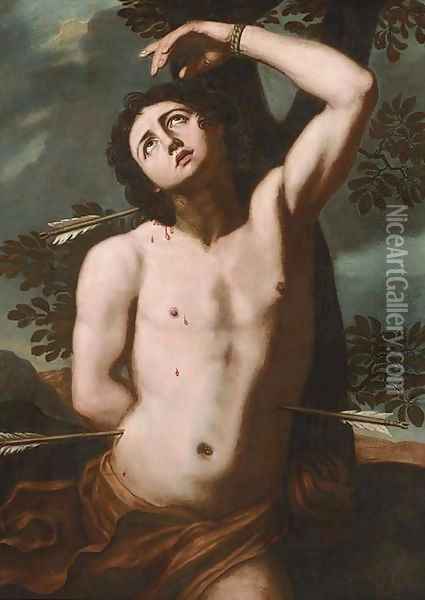 Saint Sebastian 4 Oil Painting - Guido Reni