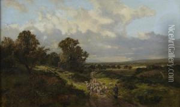 Homeward Bound Oil Painting - James Peel