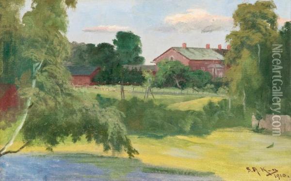 A Summer Day Oil Painting - Sigfrid August Keinanen