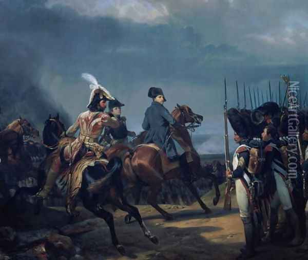 The Battle of Iena, 14th October 1806 Oil Painting - Horace Vernet
