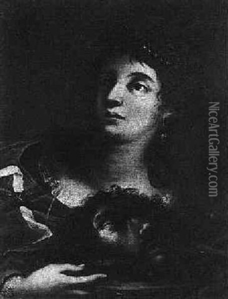 Salome With The Head Of Saint John The Baptist Oil Painting - Francesco del Cairo