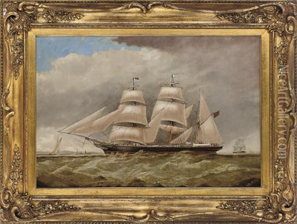 The Barque Oil Painting - J. Gough
