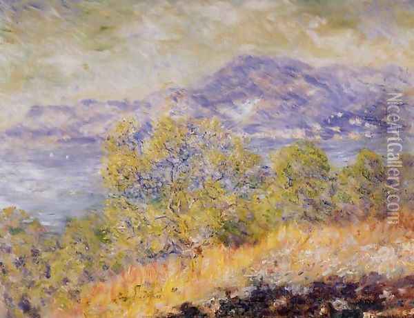 View Taken Near Ventimiglia Oil Painting - Claude Oscar Monet