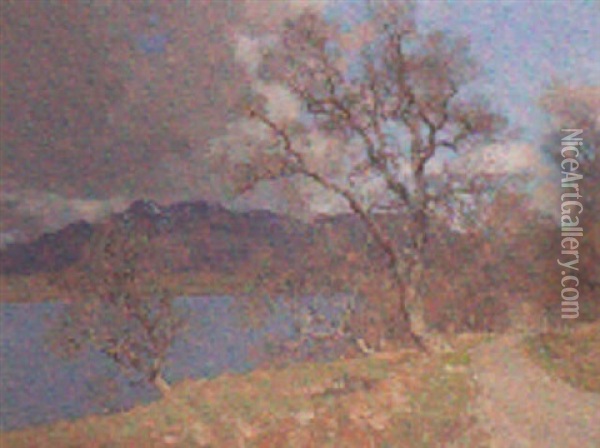 Loch Lomond Oil Painting - George Houston