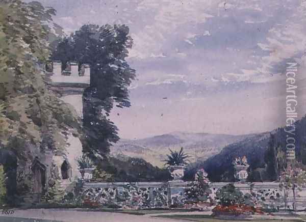 Souvenirs of Rosenau, the birthplace of HRH The Prince Consort, Husband of Queen Victoria (4) Oil Painting - William Callow
