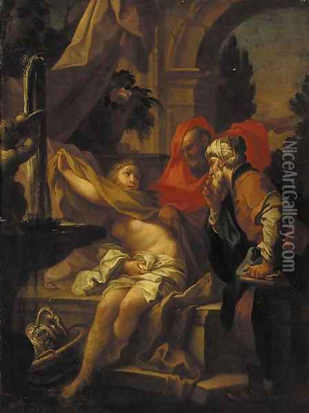 The Raising of Lazarus Oil Painting - Giovanni Francesco Barbieri