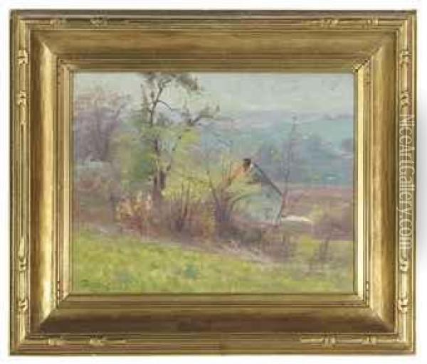 Early Spring Oil Painting - Walter Clark