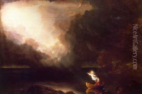 The Voyage of Life, Old Age Oil Painting - Thomas Cole