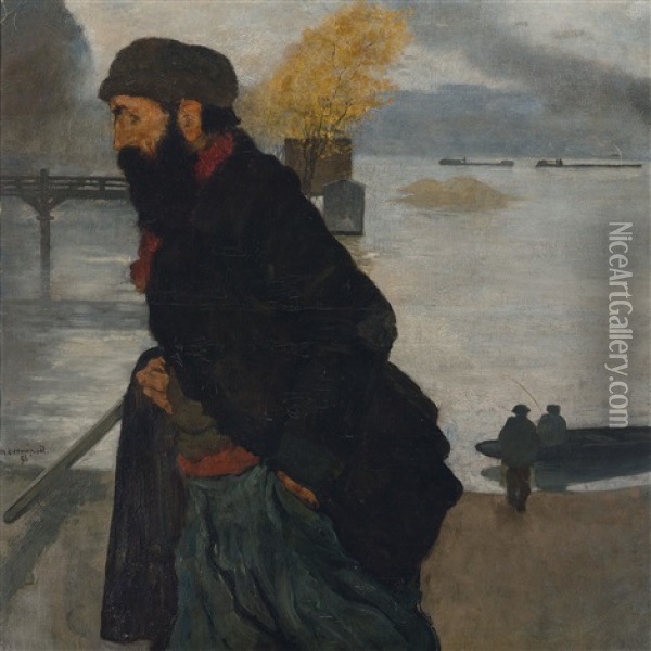 L'ouvrier De La Seine Oil Painting - Henri Evenepoel