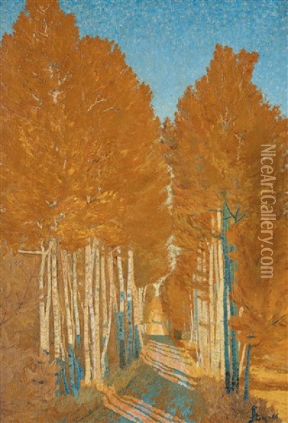 Landscape Oil Painting - John Sten