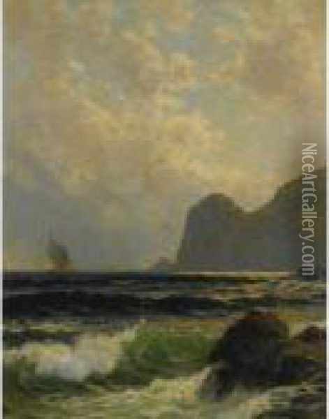 Grand Manaan Oil Painting - Alfred Thompson Bricher