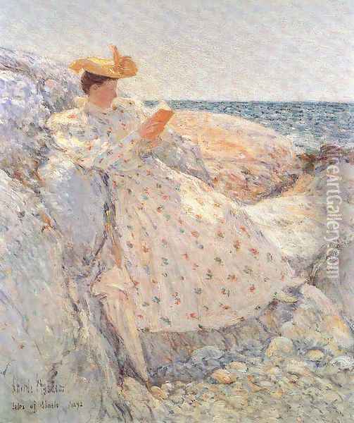 Summer Sunlight 1892 Oil Painting - Childe Hassam