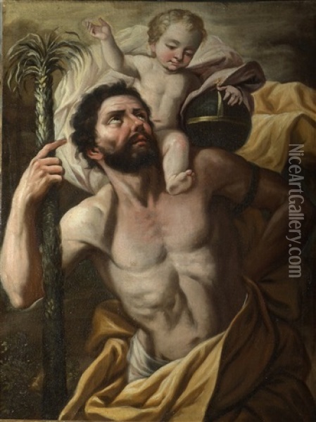 Il Sacrificio Di Isacco Oil Painting - Nicola Malinconico