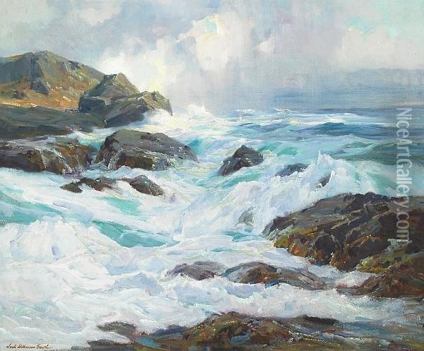 The Splendid Sea Oil Painting - Jack Wilkinson Smith