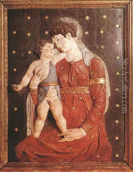 Madonna and Child Oil Painting - Jacopo Sansovino
