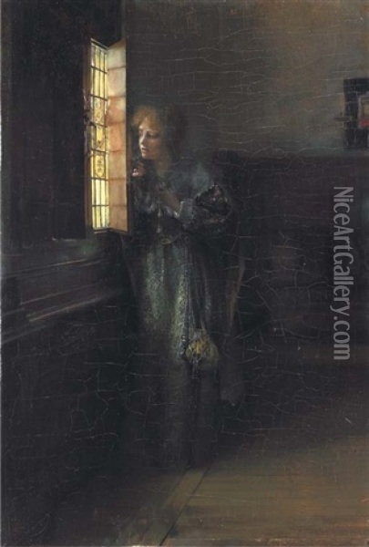 Love's Curse Oil Painting - Laura Theresa Alma-Tadema