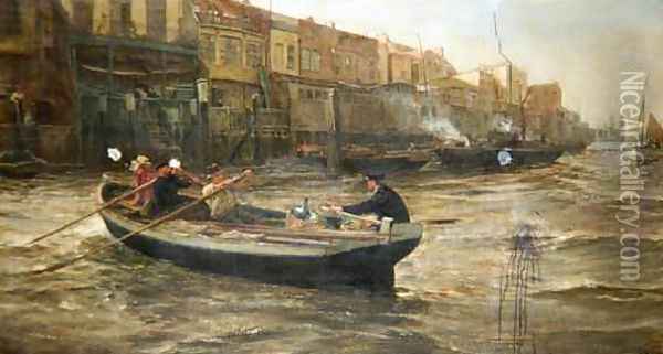 Home at Last 2 Oil Painting - Charles Napier Hemy