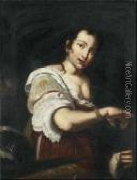 Berenice Oil Painting - Bernardo Strozzi
