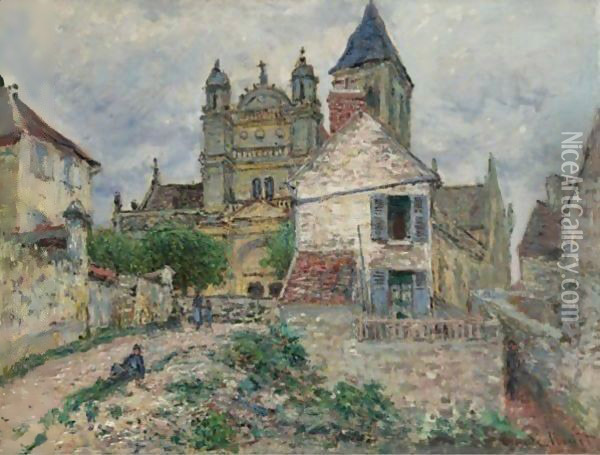 L'Eglise De Vetheuil Oil Painting - Claude Oscar Monet