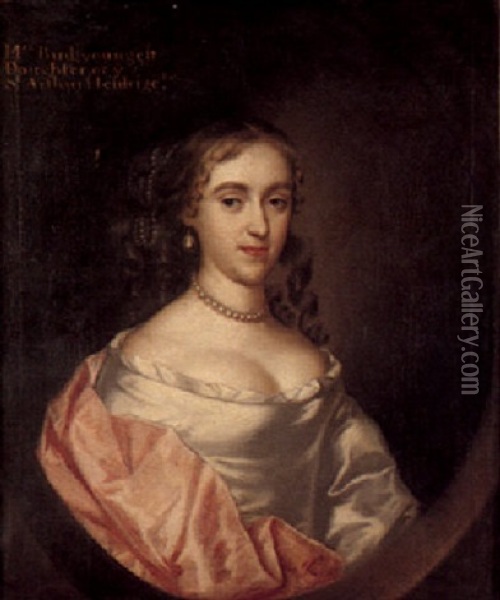 Portrait Of Mrs. Bird Oil Painting - Mary Beale