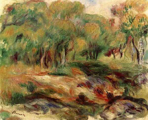 Landscape4 Oil Painting - Pierre Auguste Renoir