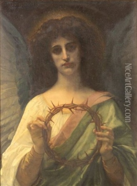 Archangel Oil Painting - Alexandre Cabanel