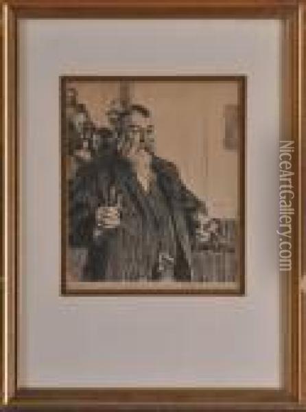 President William H. Taft Oil Painting - Anders Zorn