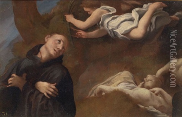 Santo In Estasi Oil Painting -  Correggio