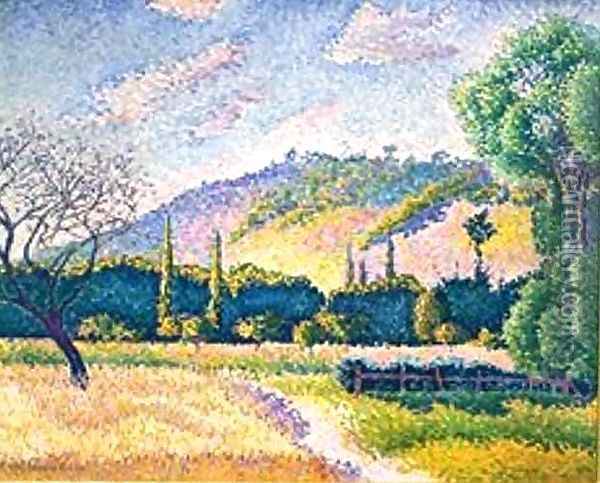 Landscape 2 Oil Painting - Henri Edmond Cross