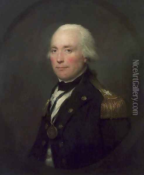 Rear-Admiral Sir Robert Calder, 1745-1815 Oil Painting - Lemuel-Francis Abbott