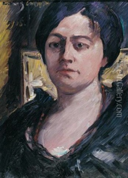 Portrat Charlotte Corinth (portrait Of Charlotte Corinth) Oil Painting - Lovis Corinth