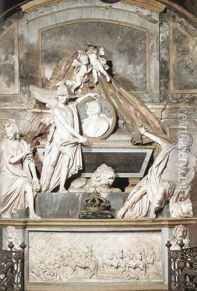 Tomb of Carlo Emanuele III Oil Painting - Filippo Collino