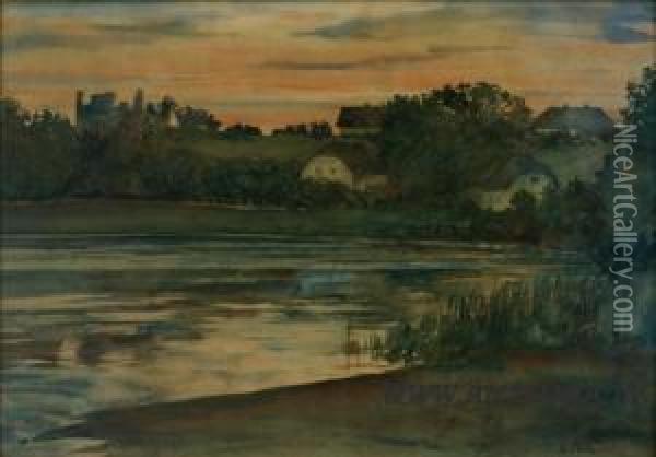 Landscape Oil Painting - Rudolfs Perle