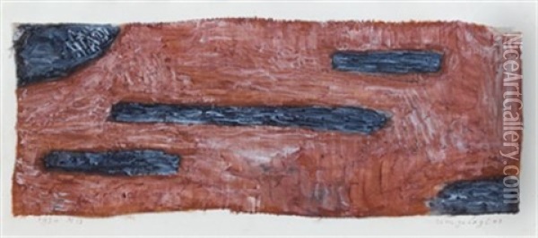 Umgelegtes-things Laid Down Oil Painting - Paul Klee