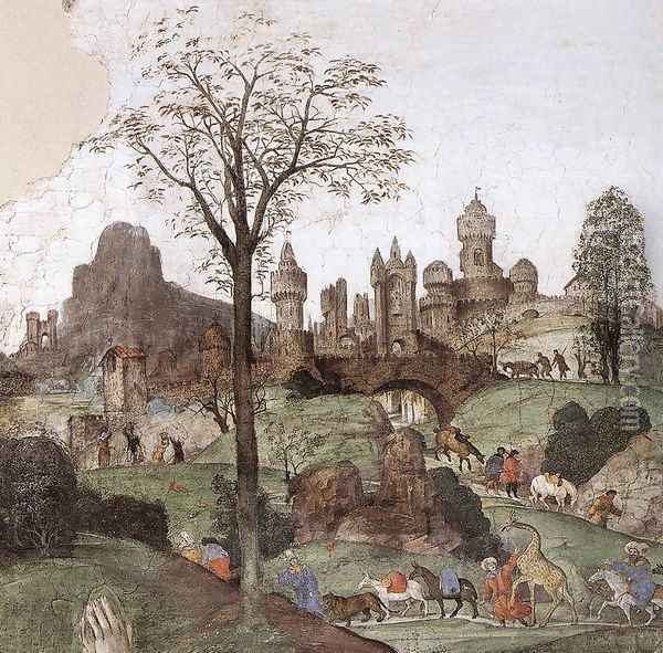 Assumption (detail-2) 1489-91 Oil Painting - Filippino Lippi