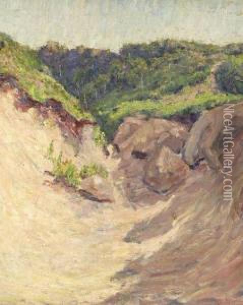Truro Dunes Oil Painting - George Loftus Noyes