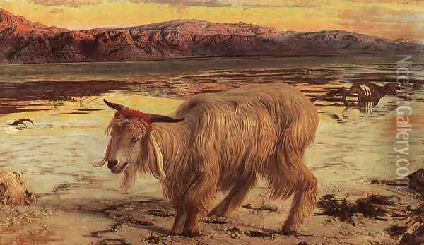 The Scapegoat 1854 Oil Painting - William Holman Hunt